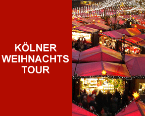 Weihnachtlichte Tour durch Köln