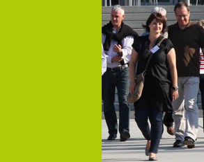 Grupo en una visita guiada por Colonia
